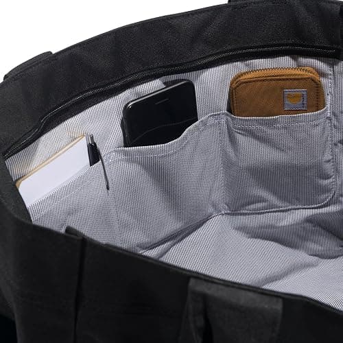 Carhartt Horizontal Zip, Durable Water-Resistant Tote Bag with Zipper Closure thumbnail 5