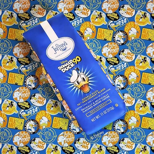 Joffrey’s Coffee - Disney Donald Duck 90th Anniversary Blend, Disney Specialty Coffee Collection, Arabica Ground Coffee, Artisan Medium Roast, Rich & Smooth Taste (Ground, 11oz) thumbnail 3