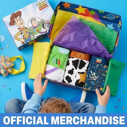 Get Trend Disney Toy Story, Cars | Spidey Boys’ Underwear, Toddler Boxer Briefs, Breathable Elastic Waist Underpants, 3 Pack thumbnail 5