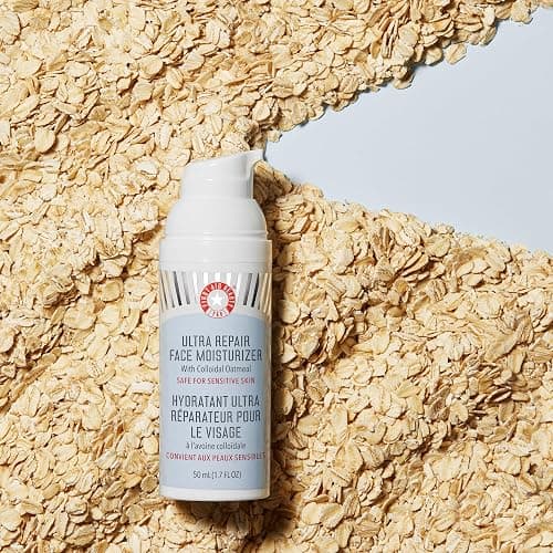 First Aid Beauty - Ultra Repair Face Moisturizer, Soothing Face Colloidal Oatmeal, Everyday Lightweight Non-Comedogenic Formula Helps Soften Skin with Ceramides and Shea Butter, 1.7 oz thumbnail 6