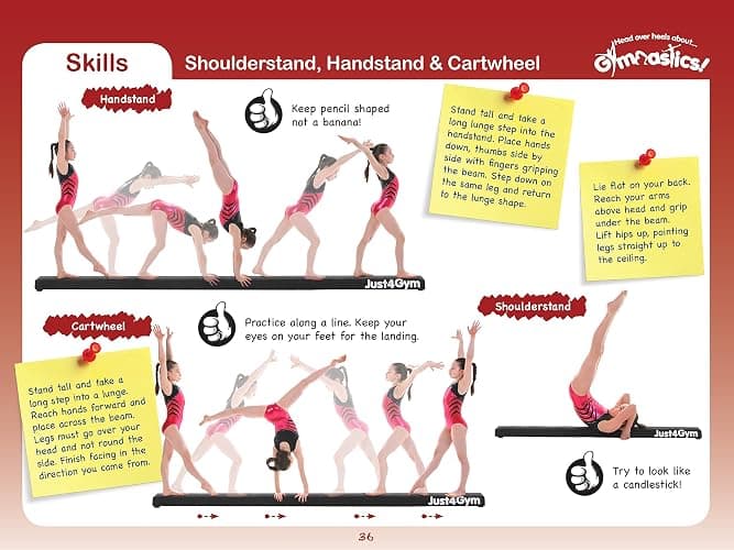 Head Over Heels Gymnastics Volume 3: Floor Beam [Book]: 1 thumbnail 4