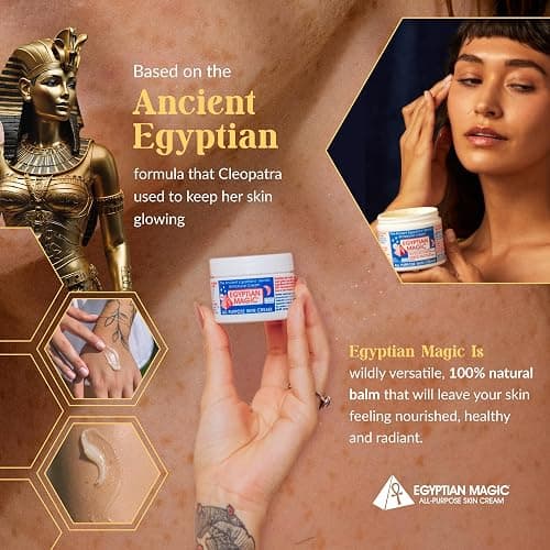 Egyptian Magic - All Purpose Face, Body, and Dry Skin Moisturizing Cream, Skin Protectant for Women & Men, 1oz Jar thumbnail 2