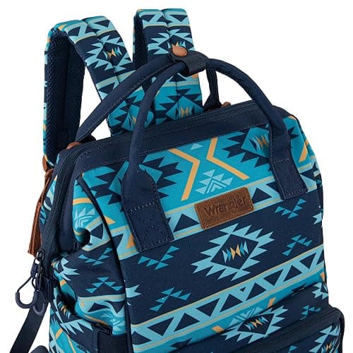 Montana West Wrangler Callie Diaper Bag Backpack with Stroller Straps Multifunction Baby Travel Bag WG2204-9110NY thumbnail 2