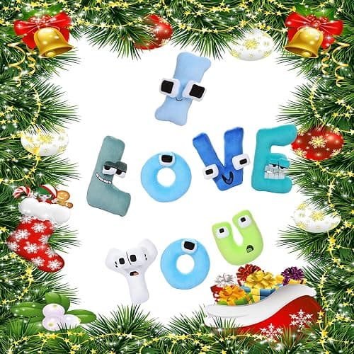 Letter Plush, 26-Letter Series Plush, A-Z Letter Games, Interesting Stuffed Doll Soft Pillow Decoration, Holiday and Birthday Gifts for Children and Friends' Families. thumbnail 2