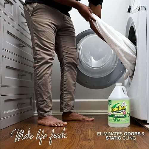 OdoBan Disinfectant Concentrate and Odor Eliminator, Made in the USA, Original Eucalyptus Scent, 1 Gallon - Eucalyptus - 128 Fl Oz (Pack of 1) thumbnail 5