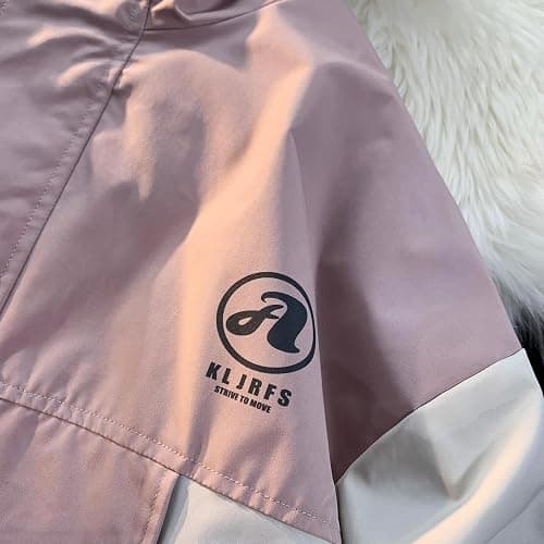 GURUNVANI Mens Color Blocked Anorak Jacket Half Zip Hooded Windbreaker Coat Unisex Outdoor Pullover Jacket thumbnail 8