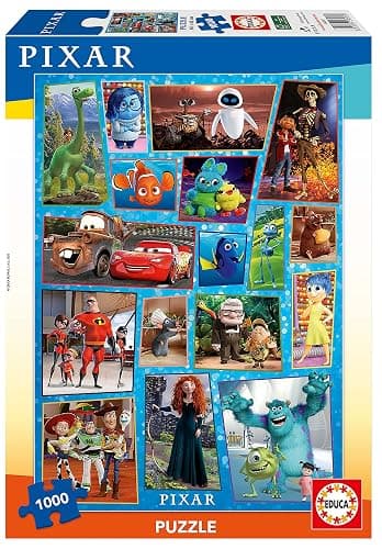 Educa Borrás 18497 Disney Pixar Family 1,000 Piece Puzzle, Multicolored - Image 1