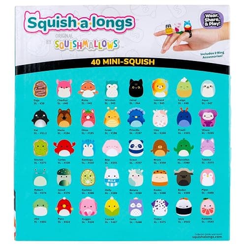 Squish-a-longs Multipack – Includes 2 Clip-a-Longs and 40 Mini-Squish thumbnail 5