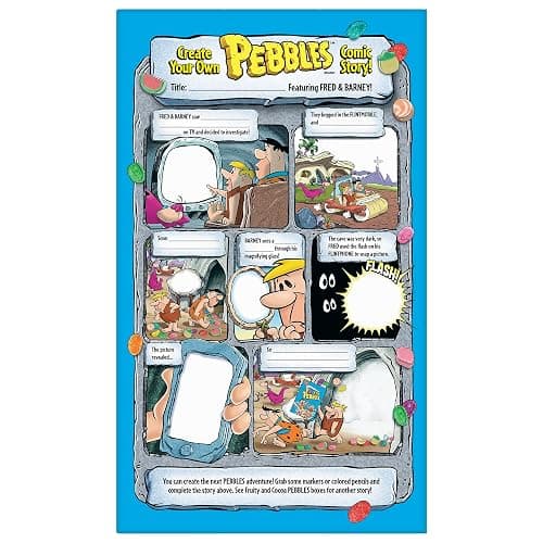 Marshmallow Fruity PEBBLES Breakfast Cereal for Kids, Gluten Free, Made with Sweetened Puffed Rice, 18 Ounce (Pack of 2) thumbnail 4