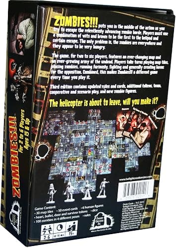 Twilight Creations, Zombies Third Edition - Zombie Survival Board Game - for 2-6 Players, Ages 15+ thumbnail 2
