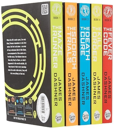 Maze Runner Series James Dashner 5 Books Collection Set Pack thumbnail 2
