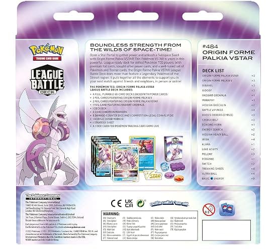 Pokémon TCG: Origin Forme Palkia VSTAR League Battle Deck thumbnail 4
