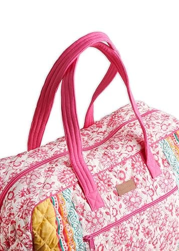 Maison d' Hermine Weekender Bags for Women Cotton Quilted Duffel Overnight Luggage Weekend Bag for Men Gym Gifts Travel thumbnail 8