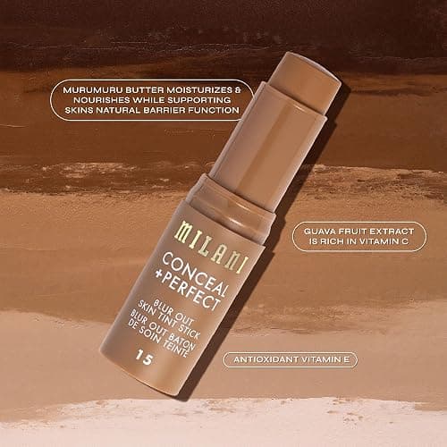 Milani Conceal + Perfect - Skin Tint Stick, Blur Out Tinted Moisturizer Makeup, Shade 02 thumbnail 7
