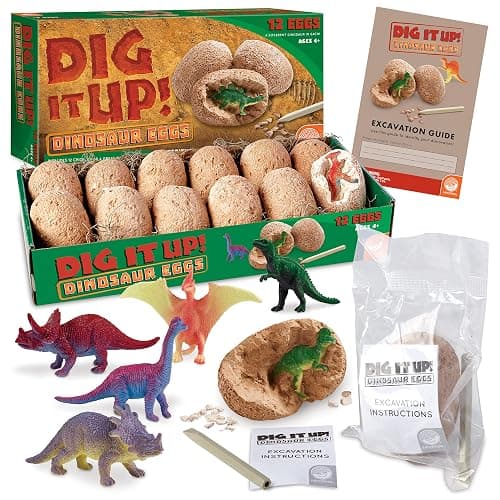 MindWare Dig It Up! Dinosaur eggs excavation kit - Image 1