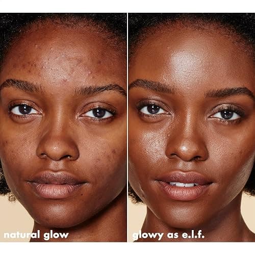 e.l.f. Halo Glow Liquid Filter, Complexion Booster For A Glowing, Soft-Focus Look, Infused With Hyaluronic Acid, Vegan & Cruelty-Free, 7 Deep/Rich thumbnail 6