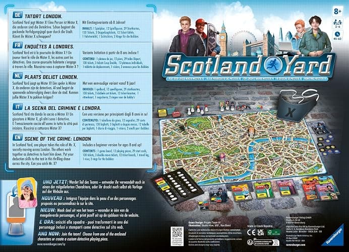 Ravensburger Gesellschaftsspiel 27515 - Scotland Ylard - Familienspiel, Brettspiel für Kinder und Erwachsene, Spiel des Jahres, für 2-6 Spieler, ab 8 Jahre thumbnail 7
