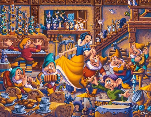 Ceaco - Disney Dowdle Collection - 4 Pack 500 Piece Puzzles for Adults | Art by Eric Dowdle, Made in USA, Recycled Board thumbnail 4
