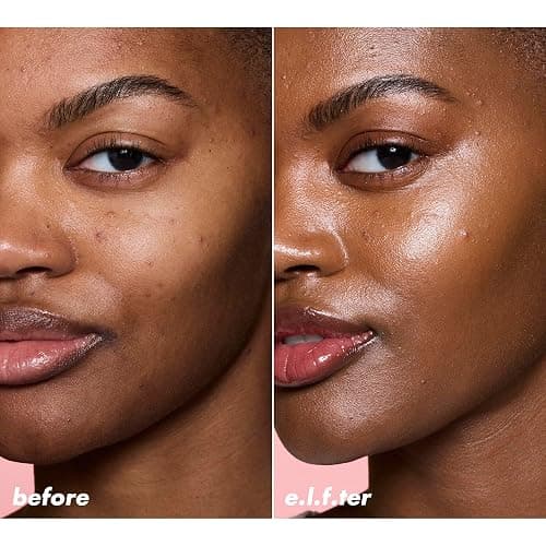 e.l.f. Halo Glow Liquid Filter, Complexion Booster For A Glowing, Soft-Focus Look, Infused With Hyaluronic Acid, Vegan & Cruelty-Free, 5.5 Medium/Tan thumbnail 6
