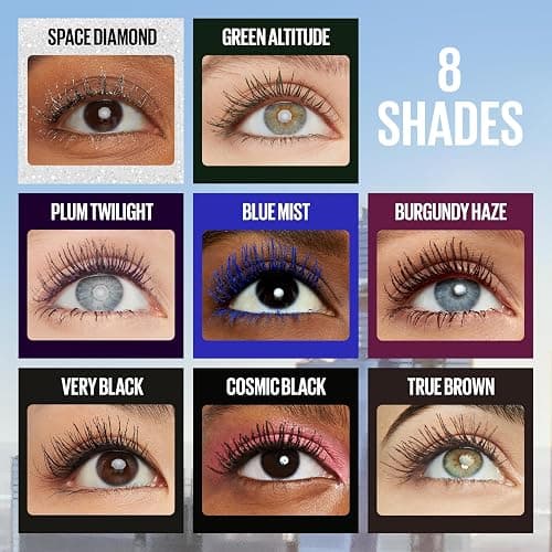 Maybelline Lash Sensational Sky High Waterproof Mascara Makeup, Volumizing, Lengthening, Defining, Curling, Multiplying, Buildable Formula, Very Black, 1 Count thumbnail 7
