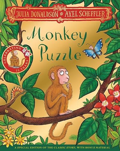 Monkey Puzzle 25th Anniversary Edition: with a shiny gold foil cover and fun activities to make and do! - Image 1