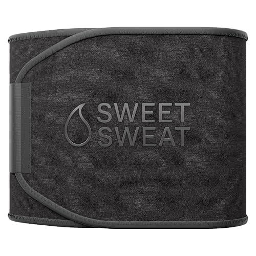 Sports Research Sweet Sweat Waist Trimmer (Core Series) - Premium Sweat Enhancing Fitness Band for Women & Men - Image 1