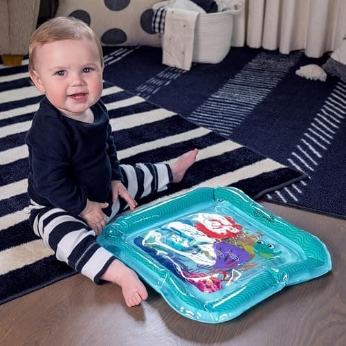 Baby Einstein, Tappetino d'acqua Sensory Splash Ocean Explorers, per giocare a pancia in giù o da seduti, 0-36 mesi thumbnail 15