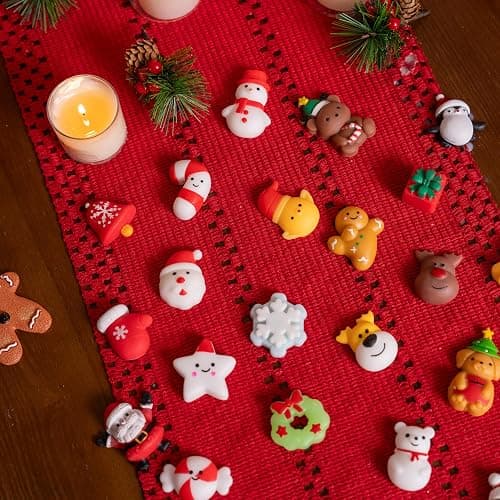 JOYIN 24 Pcs Chrismas Mochi, Fidget Toys, Mochi Toys for Boys and Girls, Kids Xmas Fun Gifts, Christmas Party Toy Gifts for Kids thumbnail 8