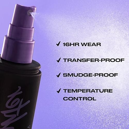 Urban Decay All Nighter Waterproof Makeup Setting Spray for Face, Long-lasting, Award-winning Finishing Spray for Smudge-proof & Transfer-resistant Makeup, 16 HR Wear, Oil-free, Natural Finish, Vegan - 4 Fl Oz (Pack of 1) thumbnail 5