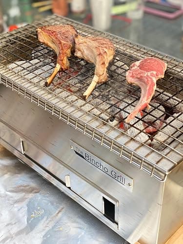 The Bincho Grill Classic Binchotan Charcoal 11lbs (5kg) – 100% Natural Hardwood for Japanese BBQ, Yakitori & Charcoal Grills. High Heat, Clean Burn, Low Smoke, No Spark and Low Ash. thumbnail 6