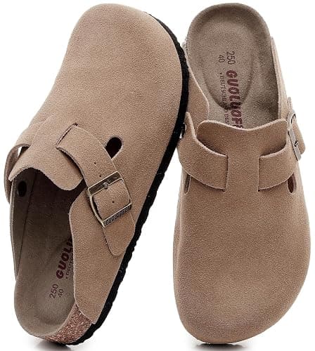 guoluofei Clogs For Women, Womens Clogs- Mules House Slipers With Arch Support And Adjustable Buckle thumbnail 7
