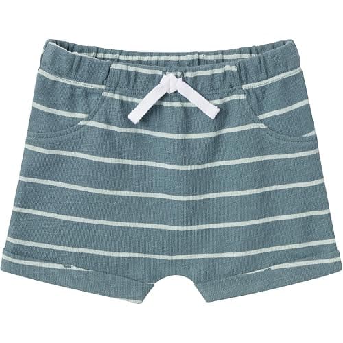 Modern Moments by Gerber Baby Boys' 2-piece Short-sleeve Henley Shirt and Short Set thumbnail 4