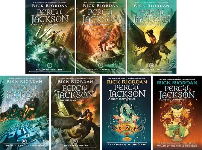 Percy Jackson and the Olympians Hardcover Collection (7 Books) - Image 1