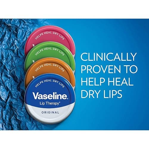 Vaseline Lip Therapy Lip Balm Tin, Rosy Lips, 0.6 Ounce thumbnail 7