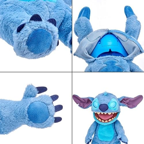 Wow! Stuff Disney Stitch Puppetronic by RealFX | Looks, Feels & Sounds Real! | Disney's Lilo & Stitch | Over 100 Action & Sounds | 18" High | Ages 6+ thumbnail 6
