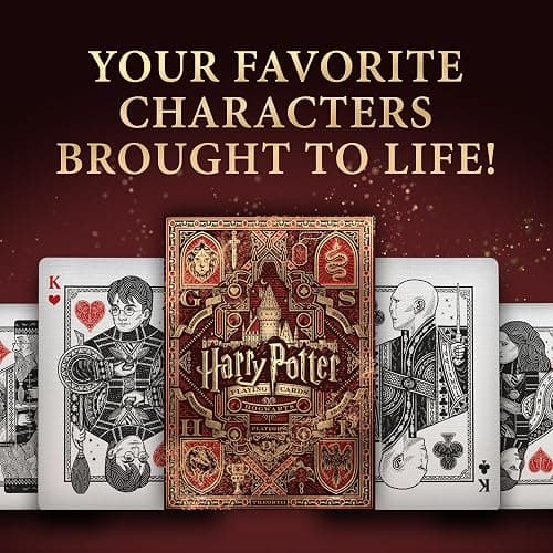 theory11 Harry Potter Playing Cards - Red (Gryffindor) thumbnail 3