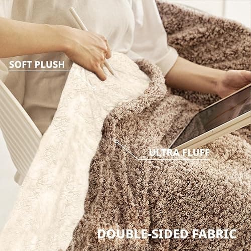 Templewet Heated Blanket Electric Throw 50" x 60" -Heated Throw Blanket with 5 Heating Levels & 3 Hours Auto Off,Machine Washable,ETL & FCC Certification,Over-Heat Protect（Racoon） thumbnail 4