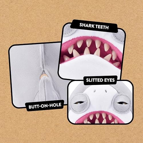 Fuggler Jaws 9-Inch Licensed Plush by ZURU – Funny Ugly Monster Stuffed Animal, Creepy Collectible Plush Toy for Kids, Tweens, Teens & Adults thumbnail 6