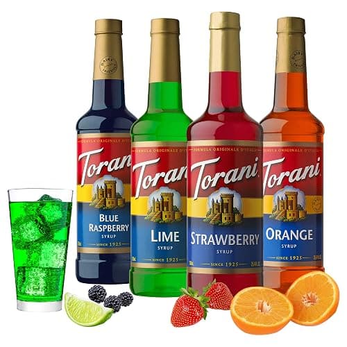 Torani Syrup Variety Pack, Soda Flavors, 25.4 Ounces (Set of 4) thumbnail 3