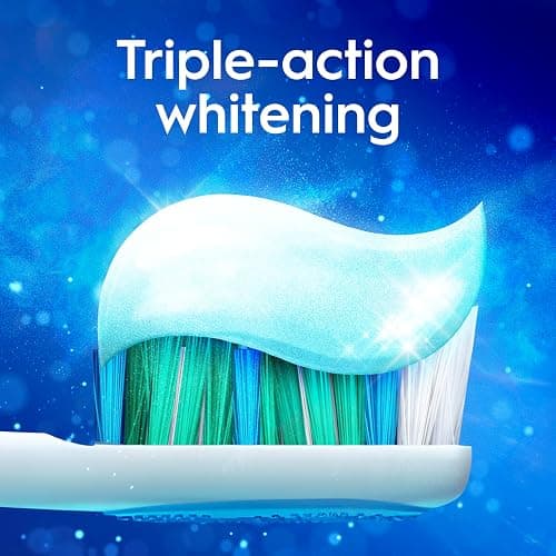Crest 3D White Advanced Luminous Mint Teeth Whitening Toothpaste, Crest Toothpaste, 3.7 oz Pack of 4 - Helps Remove Surface Stains, Whitens Teeth, Strengthens Tooth Enamel, Protects Against Cavities thumbnail 7