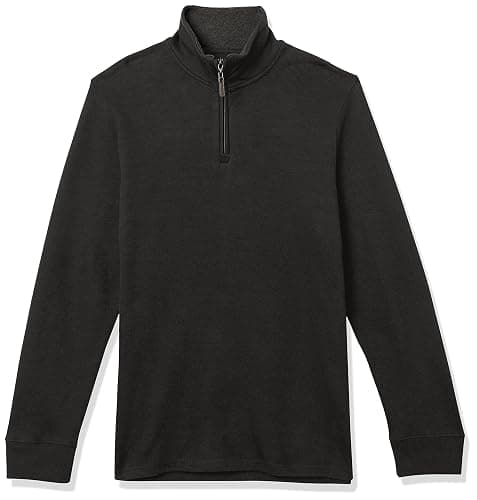 Amazon Essentials Men's Quarter-Zip French Rib Sweater, Casual Wear thumbnail 6