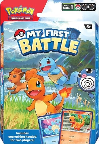 Pokémon TCG: My First Battle—Charmander and Squirtle (2 ready-to-play mini decks & accessories) thumbnail 3