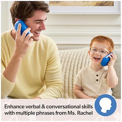 Ms. Rachel Official Electronic Talk with Me Learning Phone with Conversational Phrases, Educational Toys & Toddler Toys for Girls & Boys Ages 1-3+ thumbnail 5