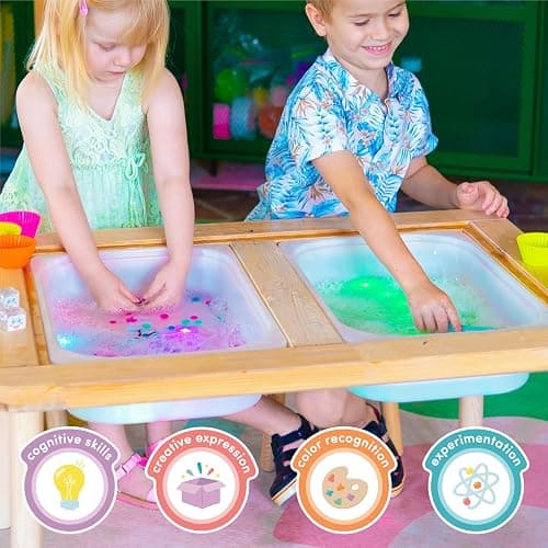 Glo Pals Water-Activated Light-Up Cubes for Sensory Play – 12 Pack thumbnail 8