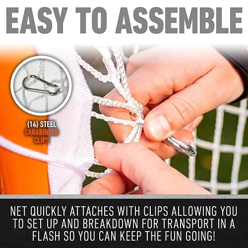 Franklin Sports Fibertech Lacrosse Goal Backstop - 12' x 9' thumbnail 7