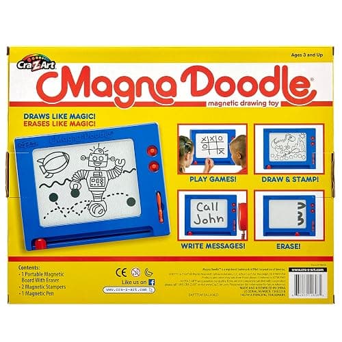 Cra-Z-Art Retro Magna Doodle - 50 Years of Creative Fun – Classic Magnetic Drawing Board Toy, Ages 3+ thumbnail 3