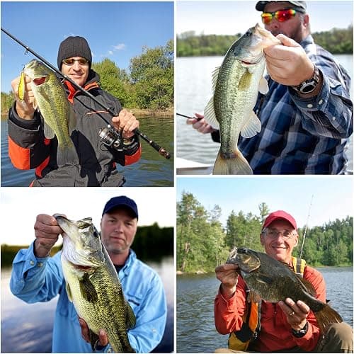 PLUSINNO Fishing Rod and Reel Combos - Carbon Fiber Telescopic Fishing Pole - Spinning Reel 12 +1 Shielded Bearings Stainless Steel BB thumbnail 7
