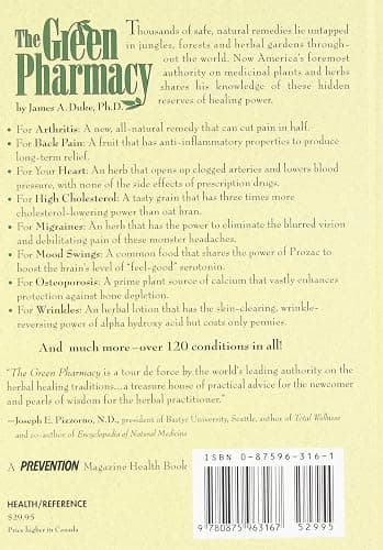 The Green Pharmacy: New Discoveries in Herbal Remedies for Common Diseases and Conditions from the World's Foremost Authority on Healing Herbs thumbnail 2
