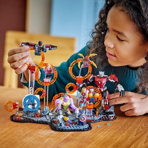 LEGO Marvel Avengers: Endgame Final Battle Building Toy with a Thanos Figure, Ant-Man Mech & 9 Minifigures incl. Captain America, Black Panther, Iron Man & Doctor Strange - Gift for Boys & Girls 76323 thumbnail 2