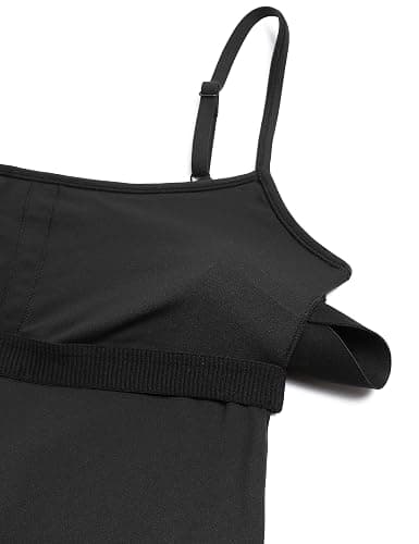 CRZ YOGA Butterluxe Cami Strap Rompers for Women - Adjustable Sleeveless One Piece Yoga Jumpsuits Bodysuit Shorts Padded thumbnail 6